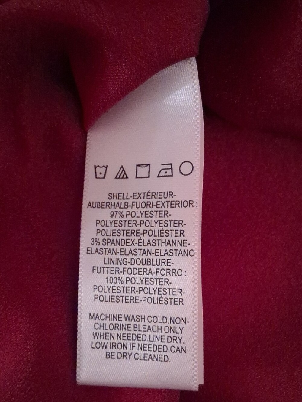 Dress the Population Red Off-Shoulder Sheath Mini Dress - Picture 14 of 16
